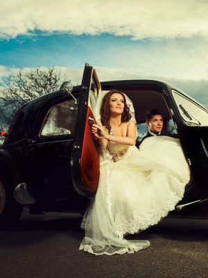 Bride With Car